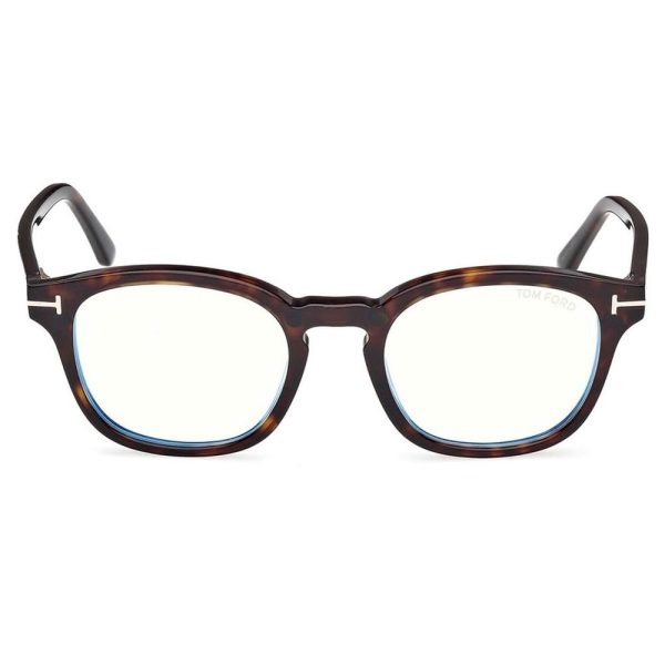 TOM FORD TF5532-B 01D 52 C/O - Sheet full TOMFORD Black Square