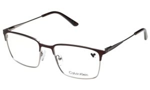 CALVIN KLEIN CK23117LBI 410 54 - Metal full CALVIN KLEIN Silver black Square