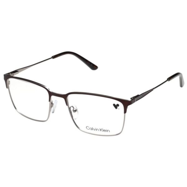 CALVIN KLEIN CK23117LBI 410 54 - Metal full CALVIN KLEIN Silver black Square
