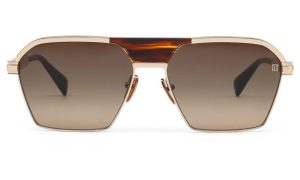 BALMAIN BPS 177 C 60 - Metal full BALMAIN Rose GOLD Square