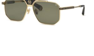PHILIPP PLEIN PP152V 0302 63 - Metal full PHILIPP PLEIN Gold Square