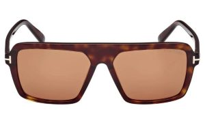 TOM FORD TF1176 52E 56 - Sheet full TOMFORD Havana Square