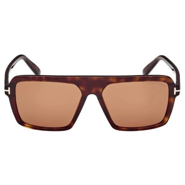 TOM FORD TF1176 52E 56 - Sheet full TOMFORD Havana Square