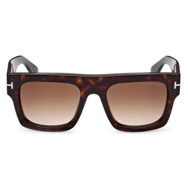 TOM FORD TF711 52F 53 - Sheet full TOMFORD Havana Square