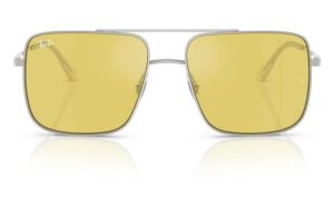RAYBAN RB3758 003/6D 56 - Metal full Rayban Silver Square