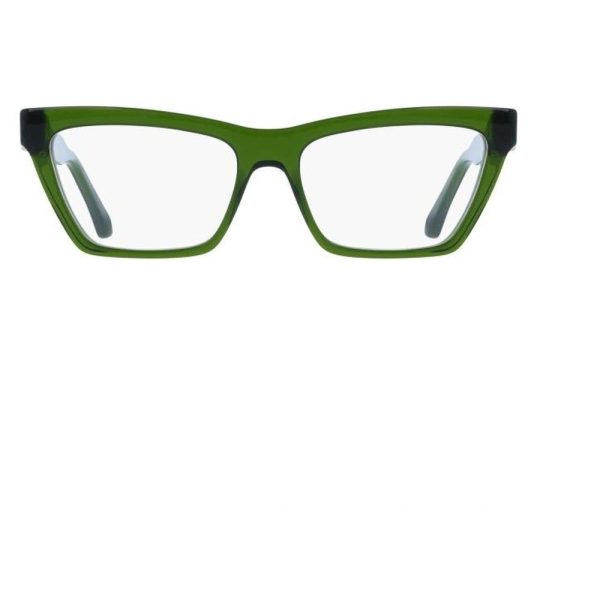 SALVATORE FERRAGAMO SF3021 317 54 - Sheet full SALVATORE FERRAGAMO GREEN Cateye