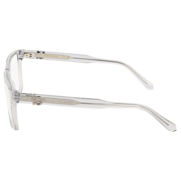 SALVATORE FERRAGAMO SF3028E 020 55 - Sheet full SALVATORE FERRAGAMO Transparent Square