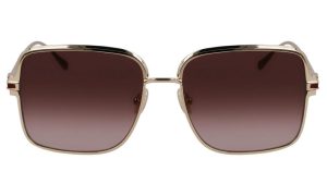 SALVATORE FERRAGAMO SF317 745 57 - Metal full SALVATORE FERRAGAMO Rose GOLD Ladies