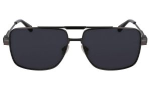 SALVATORE FERRAGAMO SF318 018 60 - Metal full SALVATORE FERRAGAMO Black Square