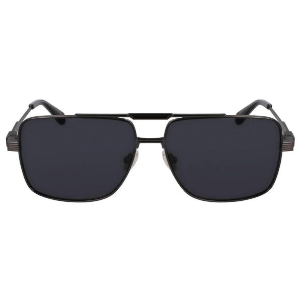 SALVATORE FERRAGAMO SF318 018 60 - Metal full SALVATORE FERRAGAMO Black Square