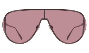 SALVATORE FERRAGAMO SF323 601 63 - Metal full SALVATORE FERRAGAMO Brown Aviator