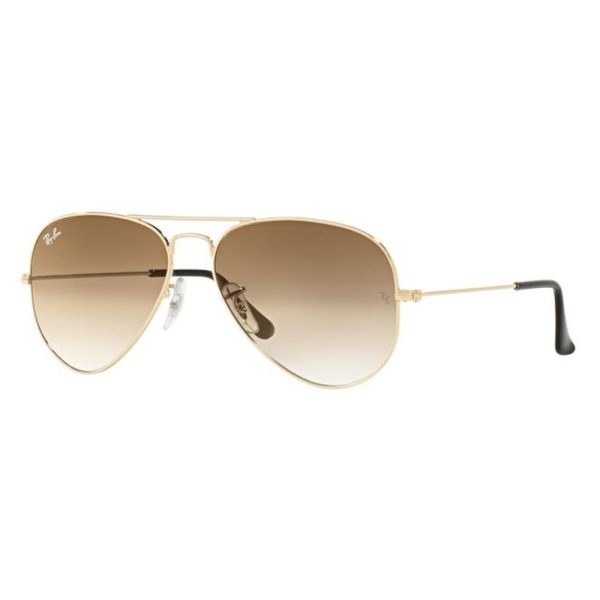 RAYBAN RB3025I 001/51 62 - Metal full Rayban Gold Aviator