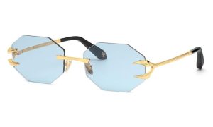 ROBERTO CAVALLI SRC005 400F 59 - 3 pcs Roberto Cavalli Gold Hex