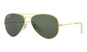 RAYBAN RB3025I 0015 55 - Metal full Rayban Gold Aviator