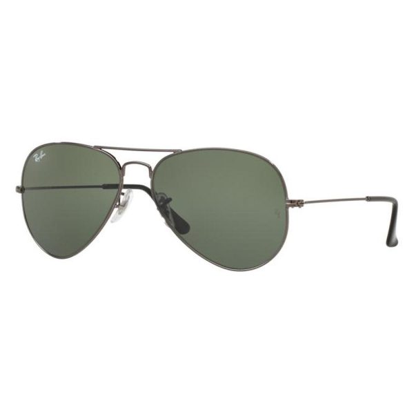 RAYBAN RB3025I 004 58 - Metal full Rayban Gunmetal Aviator