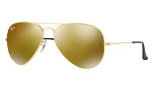RAYBAN RB3025I W3276 58 - Metal full Rayban Gold Aviator