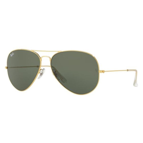 RAYBAN RB3026I W2027 62 - Metal full Rayban Gold Aviator