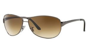 RAYBAN RB3342I 004/51 63 - Metal full Rayban Gunmetal Square