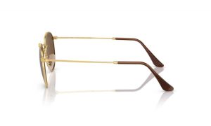 RAYBAN RB3447I 001/57 50 - Metal full Rayban Gold Oval