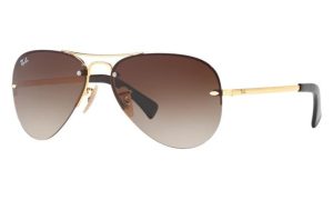 RAYBAN RB3449I 001/13 59 - Metal full Rayban Gold Aviator