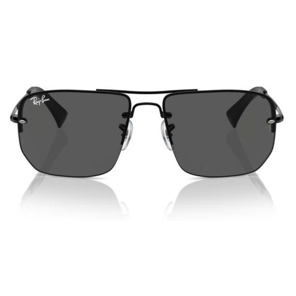 RAYBAN RB3738I 002/87 59 - 3 pcs Rayban Black Square