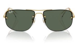 RAYBAN RB3742I 001/71 59 - 3 pcs Rayban Gold Square