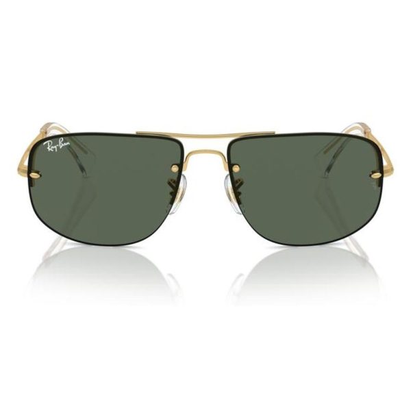 RAYBAN RB3742I 001/71 59 - 3 pcs Rayban Gold Square