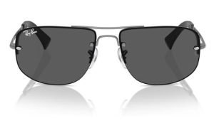RAYBAN RB3742I 004/87 59 - 3 pcs Rayban Gunmetal Square