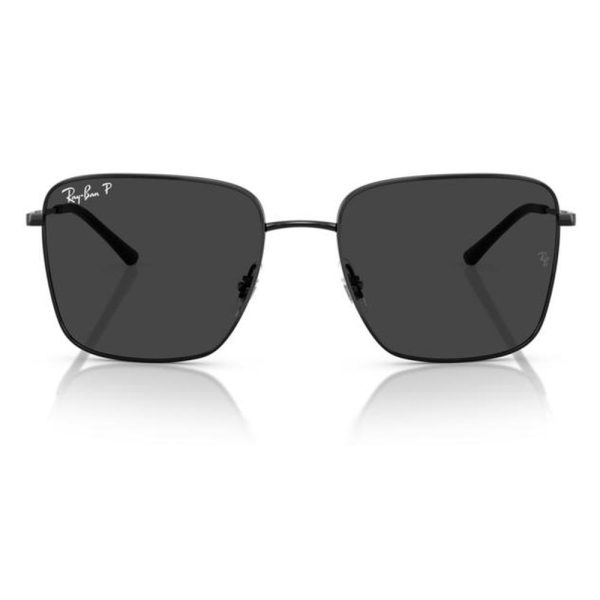 RAYBAN RB3752I 002/48 57 - Metal full Rayban Black Square