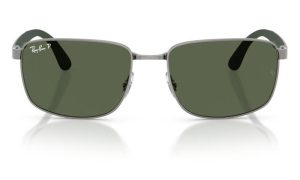 RAYBAN RB3759I 004/9A 57 - Metal full Rayban Gunmetal Square