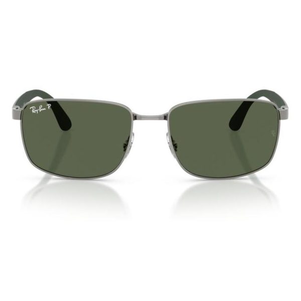 RAYBAN RB3759I 004/9A 57 - Metal full Rayban Gunmetal Square