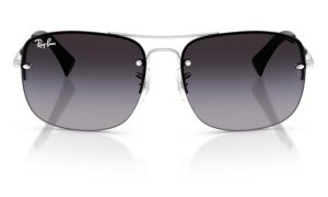 RAYBAN RB3761I 003/8G 59 - 3 pcs Rayban Silver Square