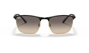 RAYBAN RB3686 187/32 57 - METAL SHEET Rayban Black gold Square