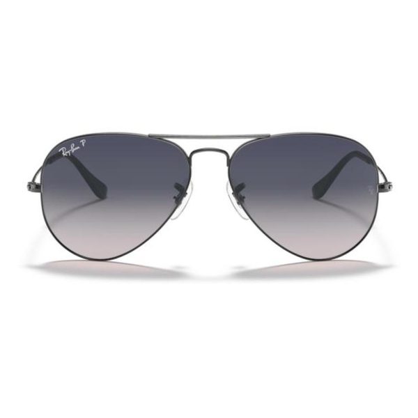 RAYBAN RB3025 004/78 62 - Metal full Rayban Gunmetal Aviator
