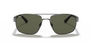 RAYBAN RB3663 004/58 60 - Metal full Rayban Gunmetal Square