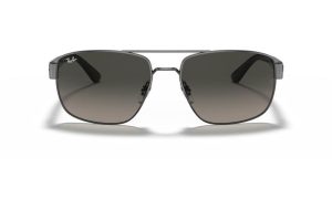 RAYBAN RB3663 004/71 60 - Metal full Rayban Gunmetal Square