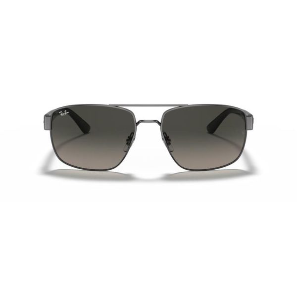 RAYBAN RB3663 004/71 60 - Metal full Rayban Gunmetal Square