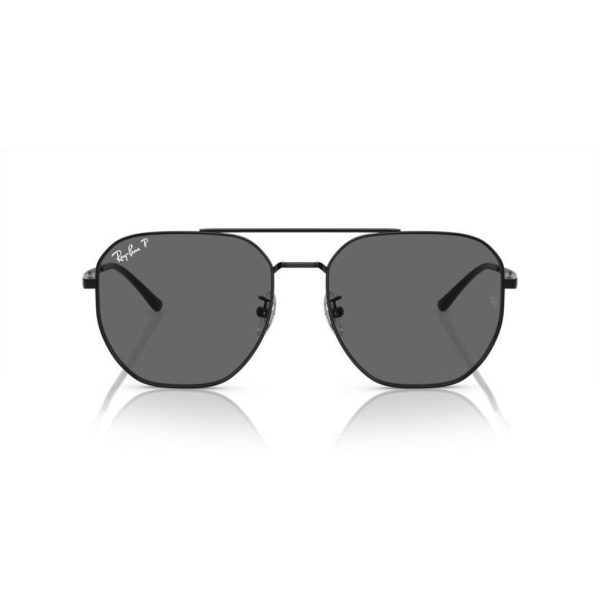 RAYBAN RB3724D 002/81 59 - Metal full Rayban Black Round