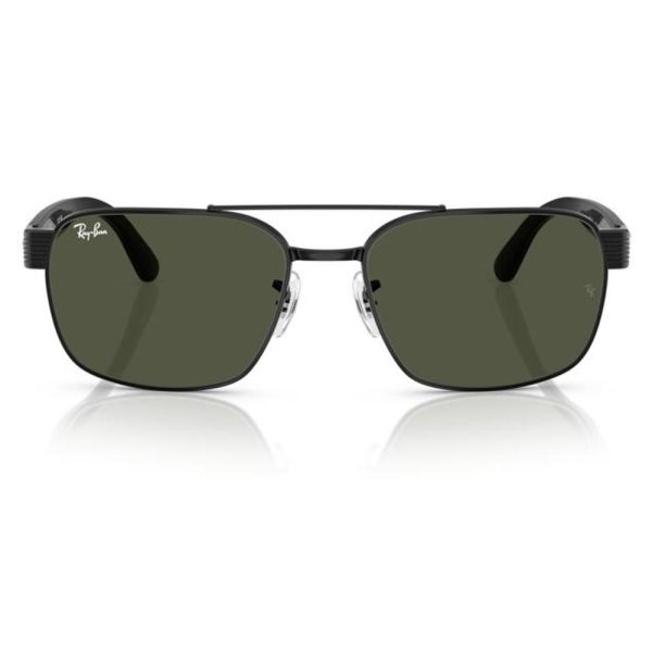 RAYBAN RB3751 002/31 58 - METAL SHEET Rayban Black Square