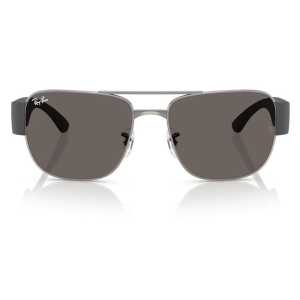 RAYBAN RB3756 004/B1 56 - METAL SHEET Rayban Gunmetal Square