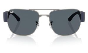 RAYBAN RB3756 004/R5 56 - METAL SHEET Rayban Gunmetal Square