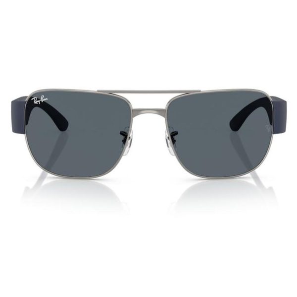 RAYBAN RB3756 004/R5 56 - METAL SHEET Rayban Gunmetal Square