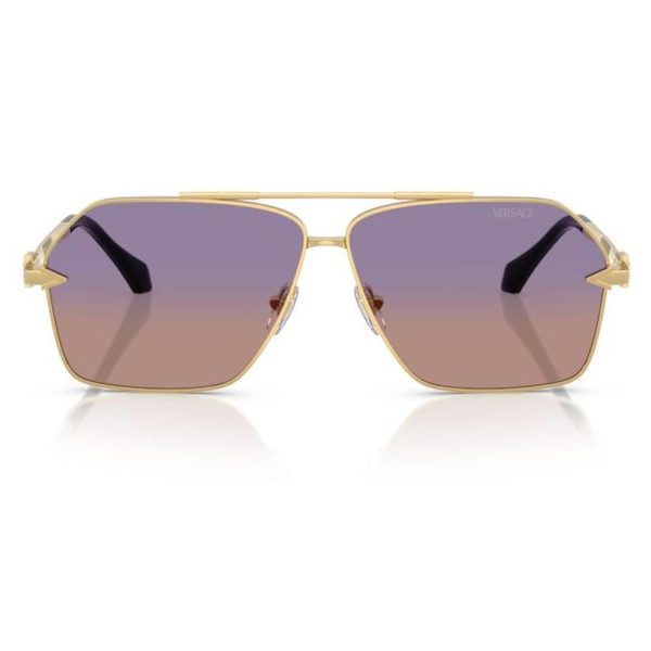 VERSACE VE2284 1002EL 63 - Metal full VERSACE Gold Square