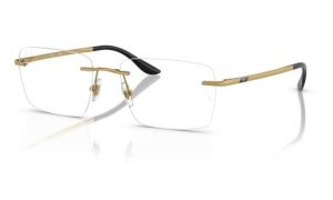 RAYBAN RB6506I 2500 55 - 3 pcs Rayban Gold Square