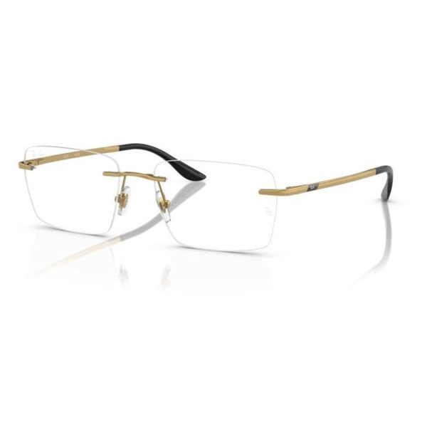 RAYBAN RB6506I 2500 55 - 3 pcs Rayban Gold Square