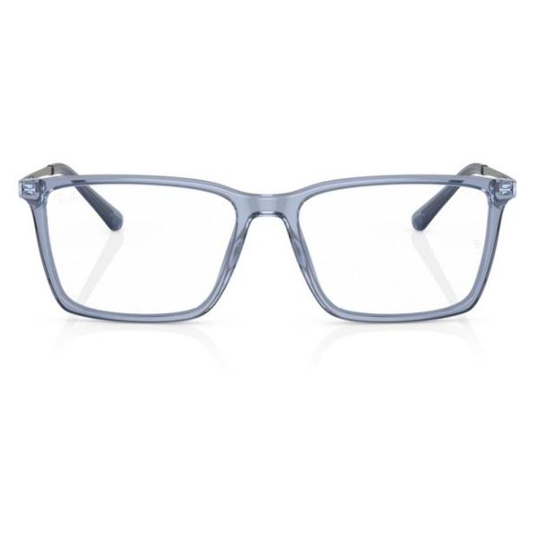 RAYBAN RB5410I 8216 55 - METAL SHEET Rayban Light blue Square