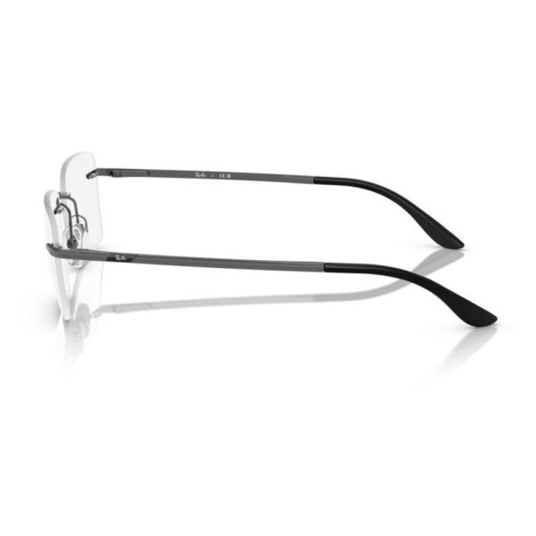 RAYBAN RB6506I 2502 55 - 3 pcs Rayban Silver Square