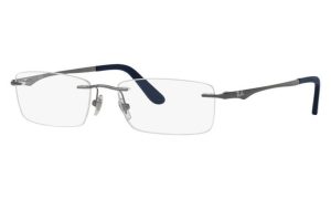 RAYBAN RB6303I 2502 53 - 3 pcs Rayban Gunmetal Square