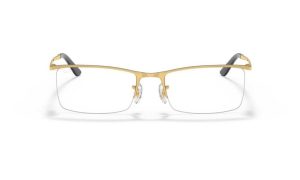 RAYBAN RB6323I 2500 52 - Metal Supra Rayban Gold Square