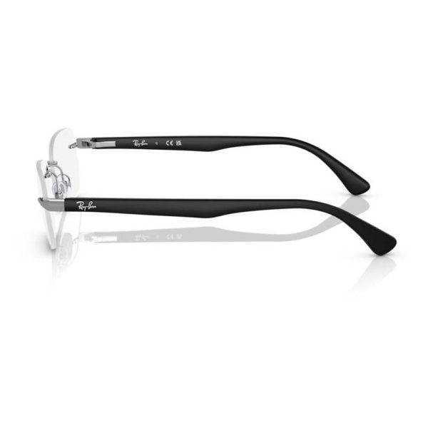 RAYBAN RB6488I 2502 53 - 3 pcs Rayban Gunmetal Square - Image 3